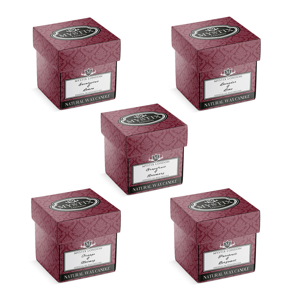 Preferiti essenziali: set regalo con collezione di candele