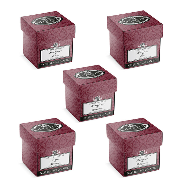 Preferiti essenziali: set regalo con collezione di candele
