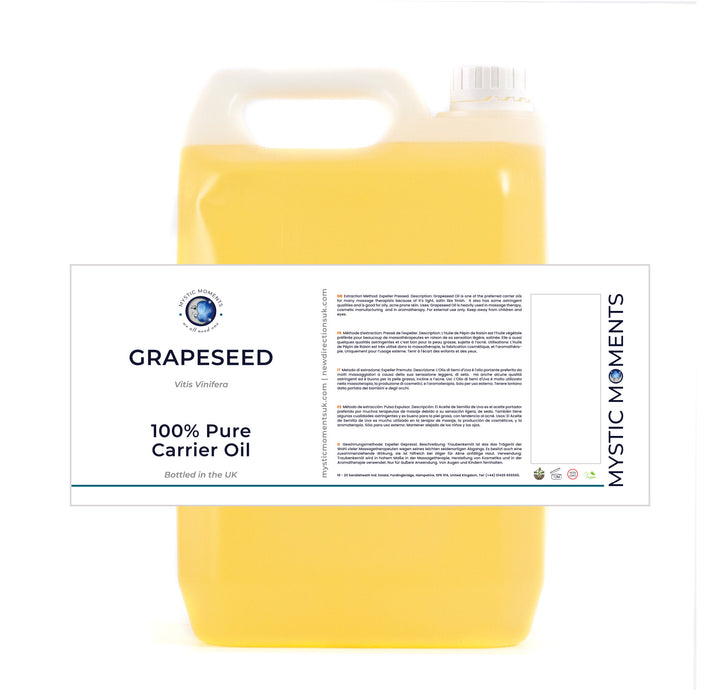 Aceite portador de semilla de uva