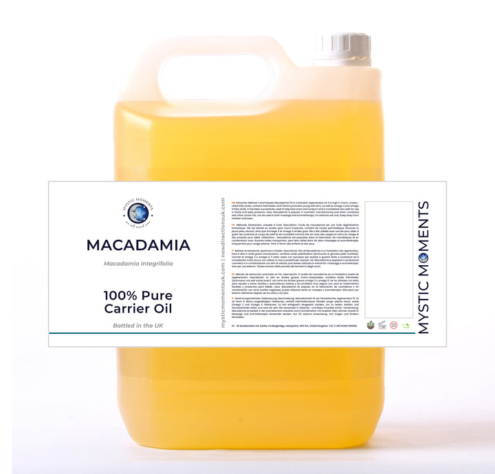 Aceite portador de macadamia