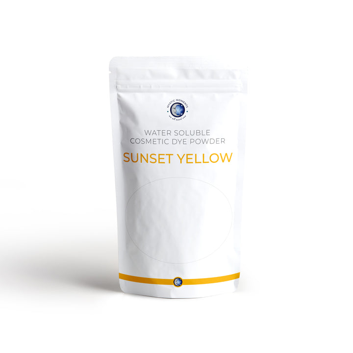 SUNSET YELLOW Water-Soluble Cosmetic Dye Powder