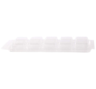 10-Cavity Wax Tart Clamshell Mould - Mystic Moments UK