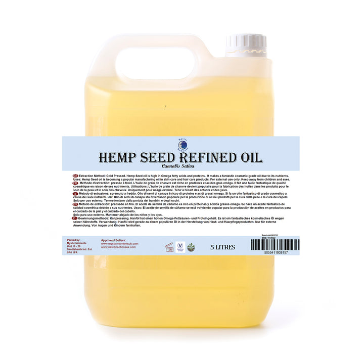 Hemp Seed Refined Carrier Oil
