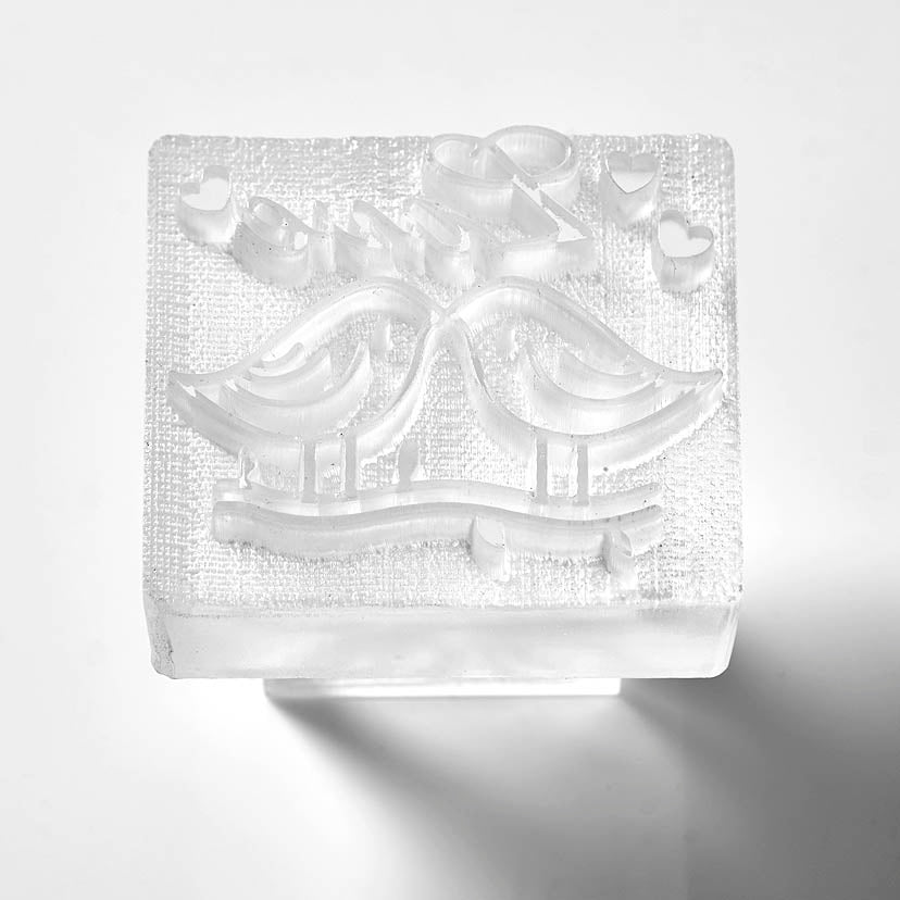 Love Birds Soap Stamp J3008