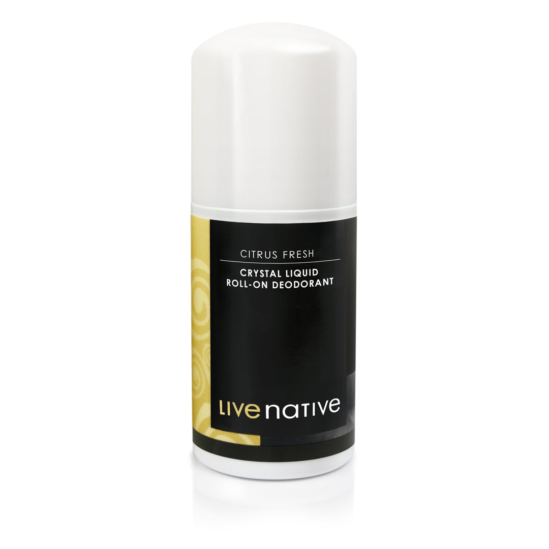 Live Native | Citrus Fresh Crystal Liquid Roll-On Deodorant