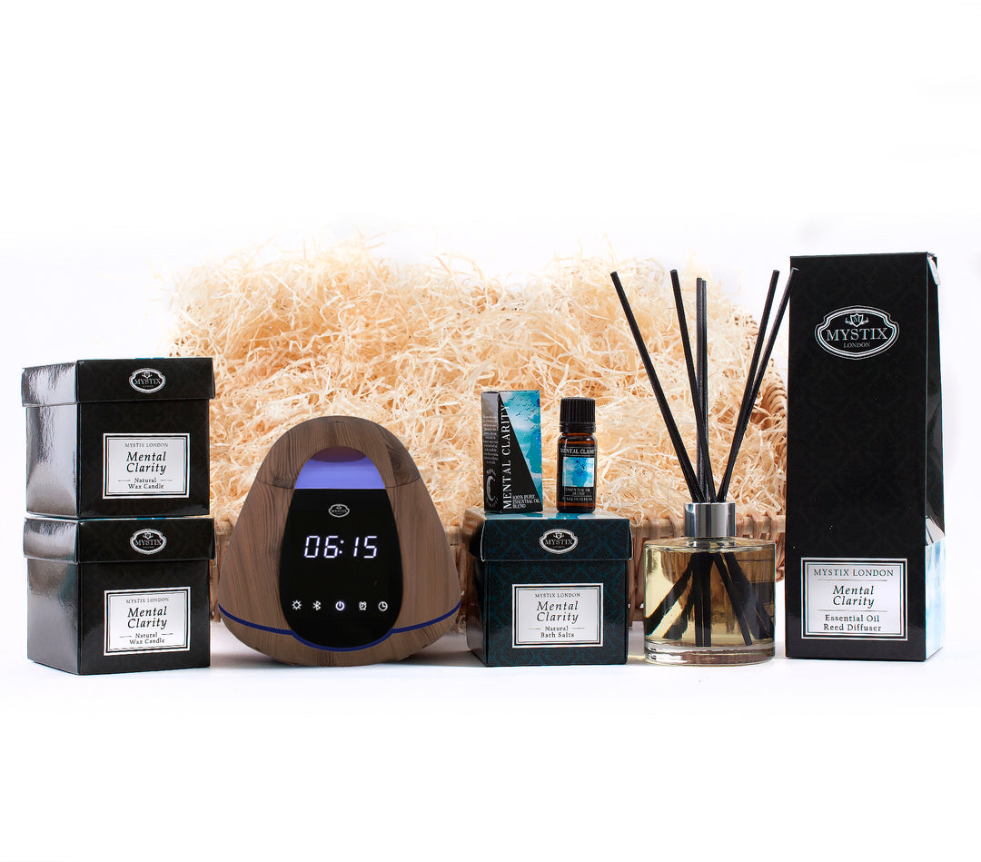 Claridad mental | Cesta de aromaterapia de lujo