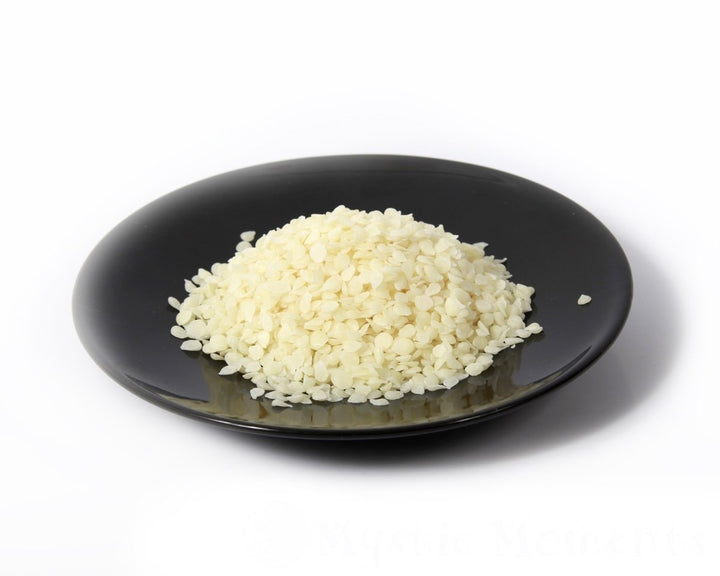 Beeswax Beads White Cosmetic Grade - Cosmetic Waxes - Mystic Moments UK
