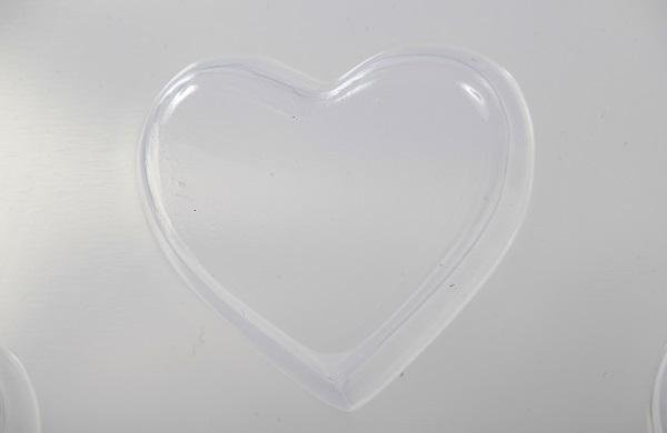 Chunky Heart Soap/Bath Bomb Mould Mold 8 Cavity M166 - Mystic Moments UK