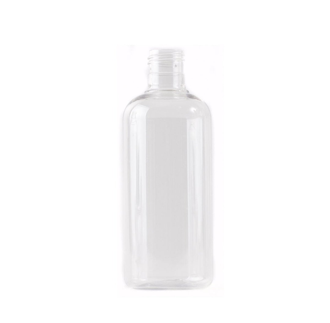 Clear 250ml Boston Round PET Bottle 24/415 - Mystic Moments UK