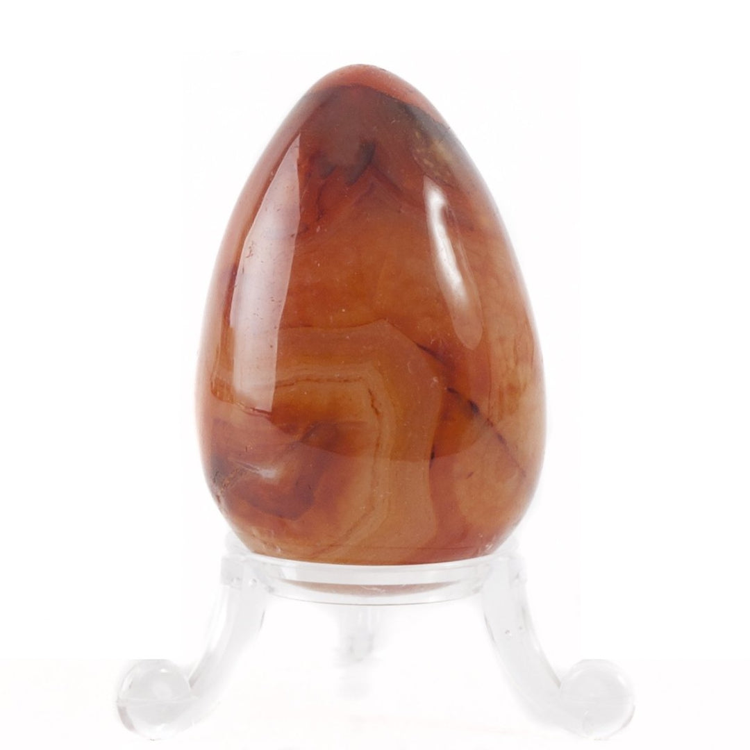 Crystal Egg - Carnelian - Mystic Moments UK