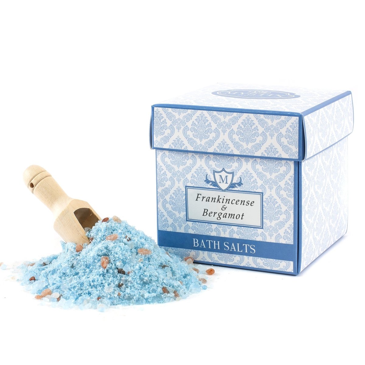 Frankincense & Bergamot Scented Bath Salt 350g - Mystic Moments UK