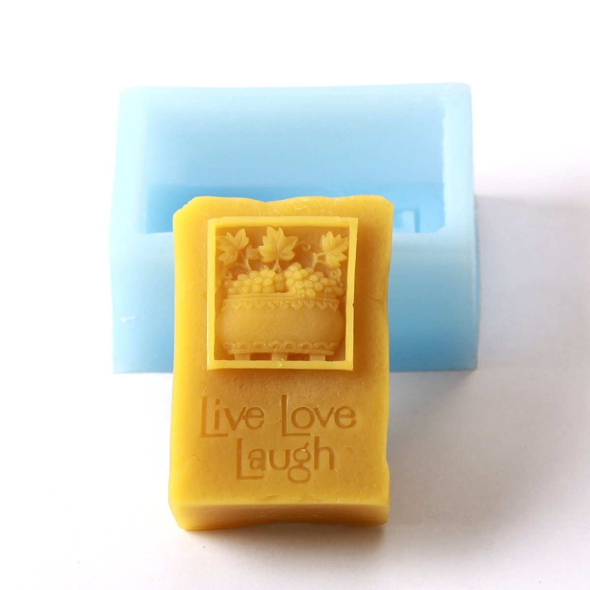Live Love Laugh Silicone Soap Mould R0727 - Mystic Moments UK