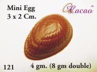 Mini Patterned Egg Chocolate/Sweet/Soap/Plaster/Bath Bomb Mould #121 (25 cavity) - Mystic Moments UK