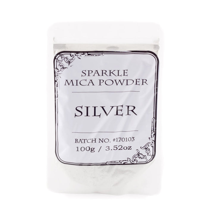 Silver Sparkle Mica - Mystic Moments UK