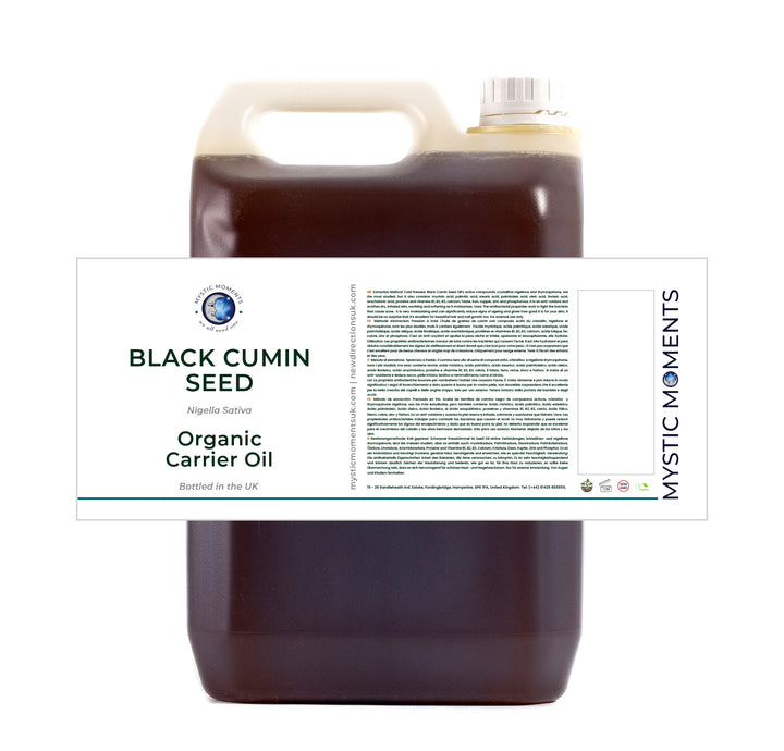 Olio vettore biologico di semi di cumino nero