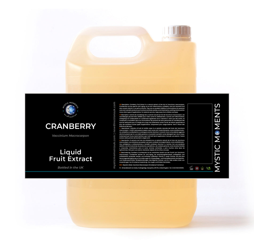 Estratto liquido di frutta di mirtillo rosso