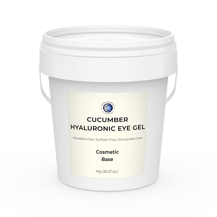 Gel pour les yeux hyaluronique au concombre - Base de soin botanique