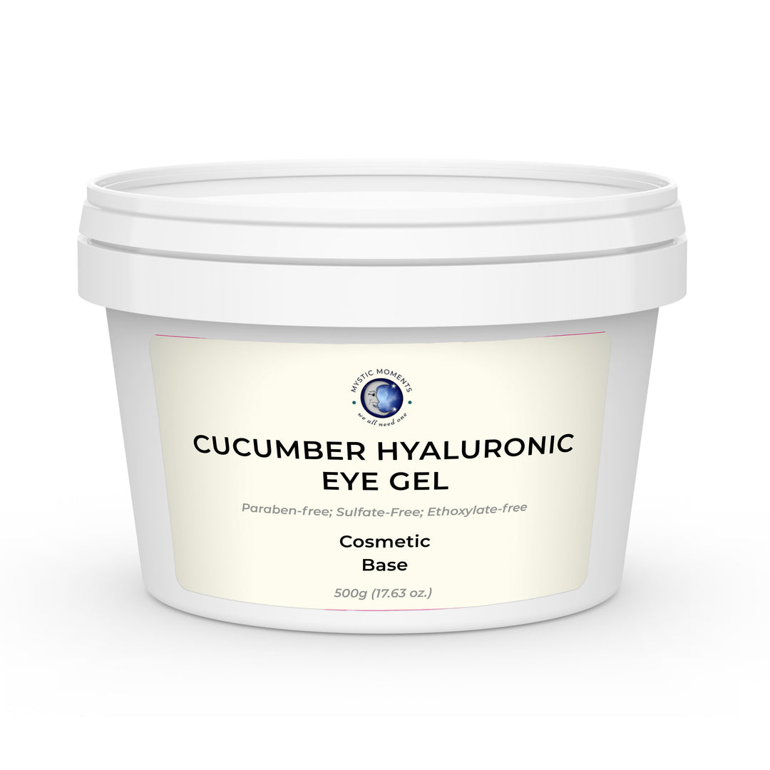 Gel pour les yeux hyaluronique au concombre - Base de soin botanique