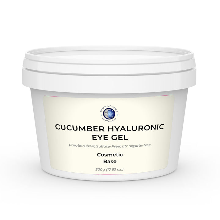 Gel pour les yeux hyaluronique au concombre - Base de soin botanique