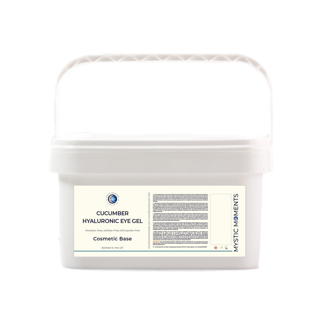 Gel pour les yeux hyaluronique au concombre - Base de soin botanique
