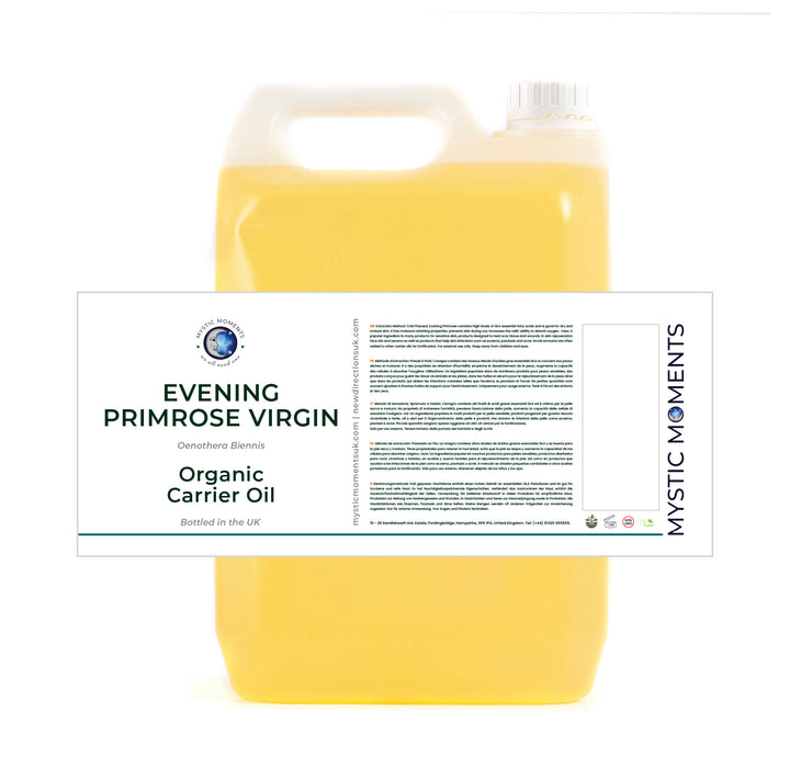 Olio vettore biologico vergine di enotera