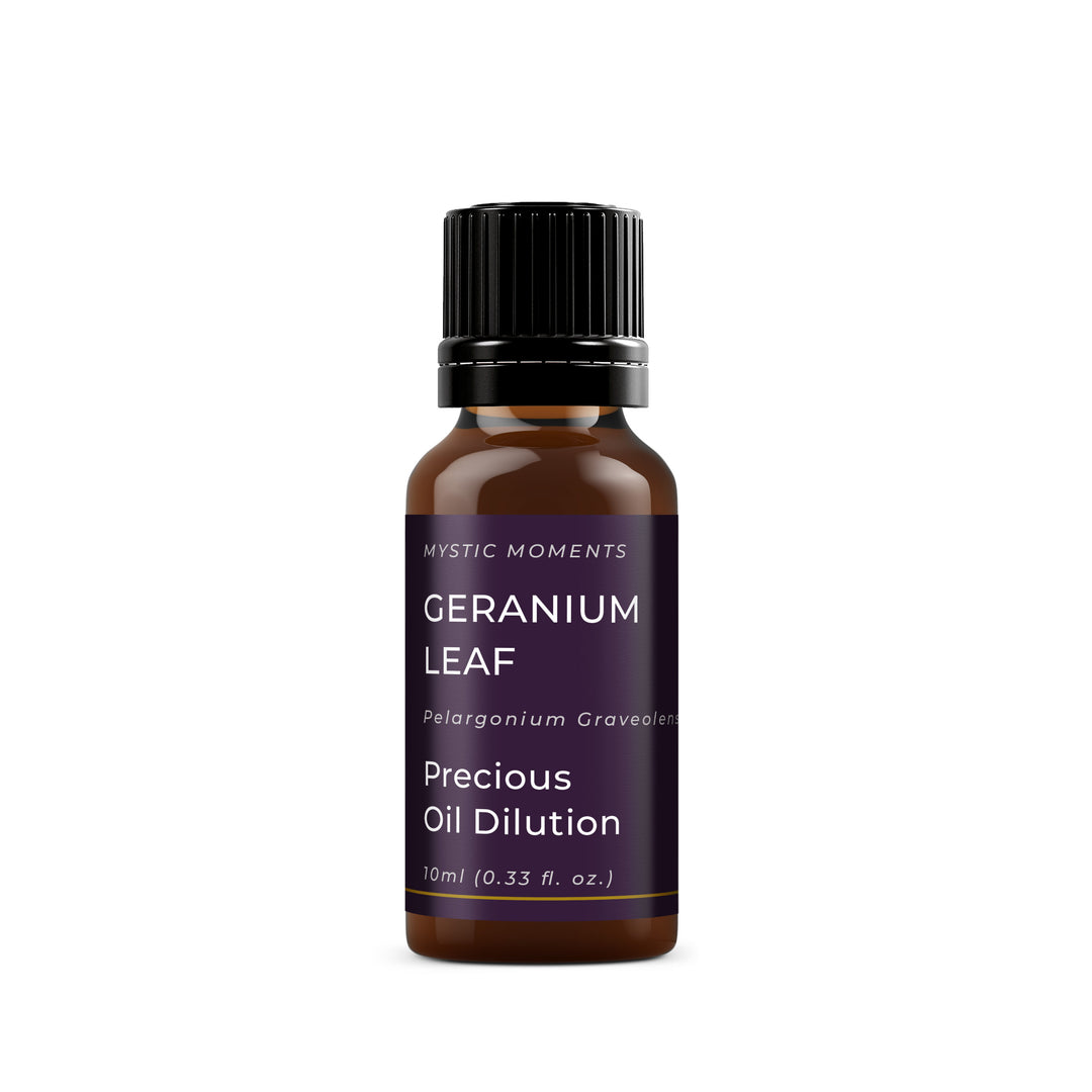 Diluizione dell'olio assoluto di foglie di geranio