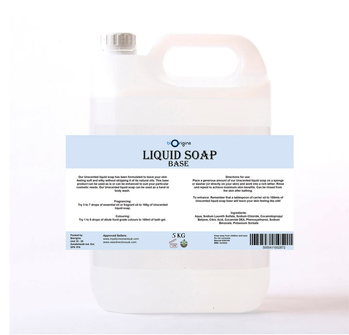 Base di sapone liquido inodore