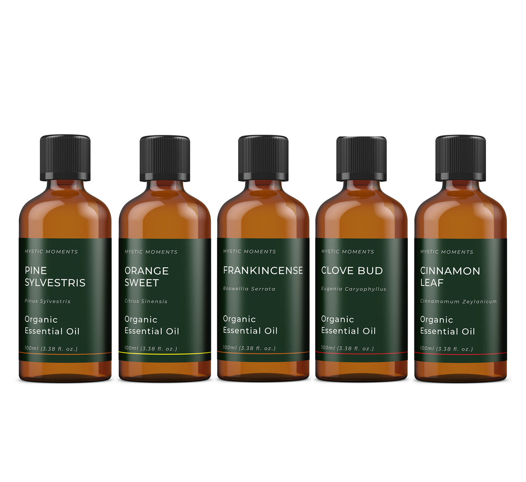 Navidad | Paquete inicial de regalo de aceites esenciales (orgánico)