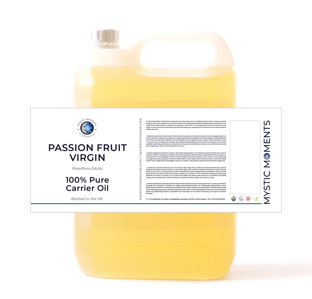 Olio vettore vergine di frutto della passione