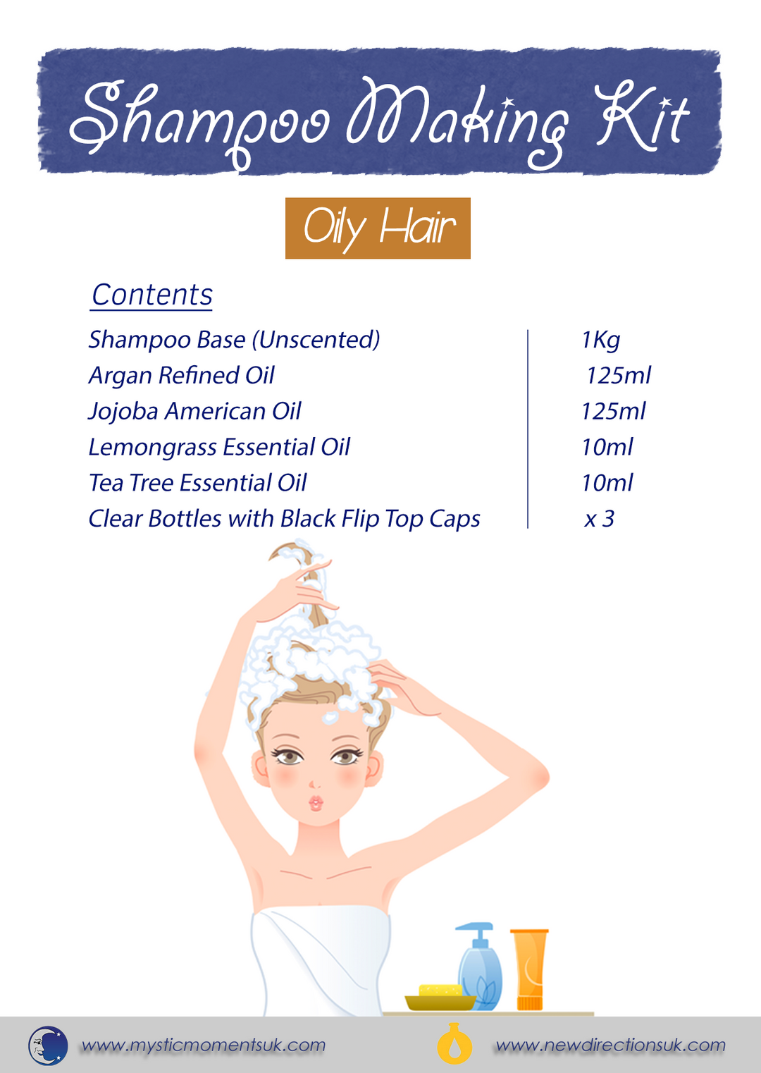 Shampoo Making Kit - OILY HAIR