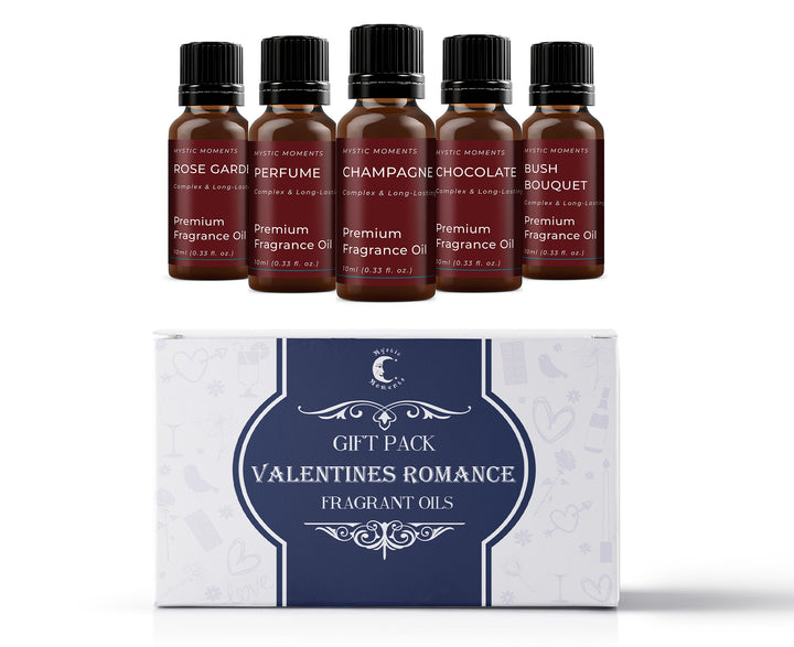 Romance de San Valentín | Paquete inicial de regalo con aceites aromáticos