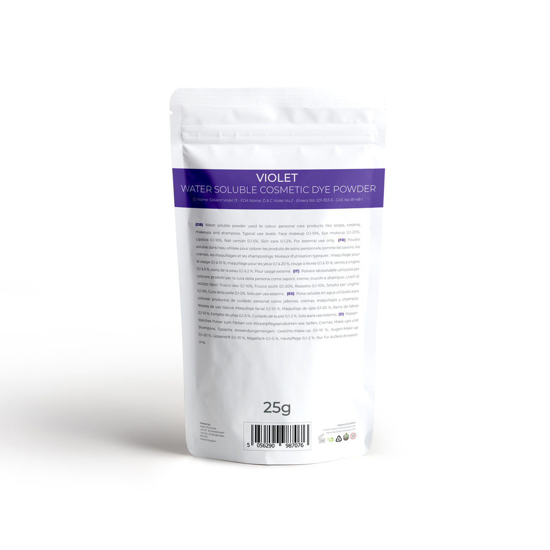 VIOLET Water-Soluble Cosmetic Dye Powder