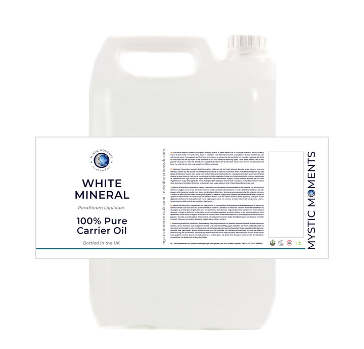 Huile de support minérale blanche