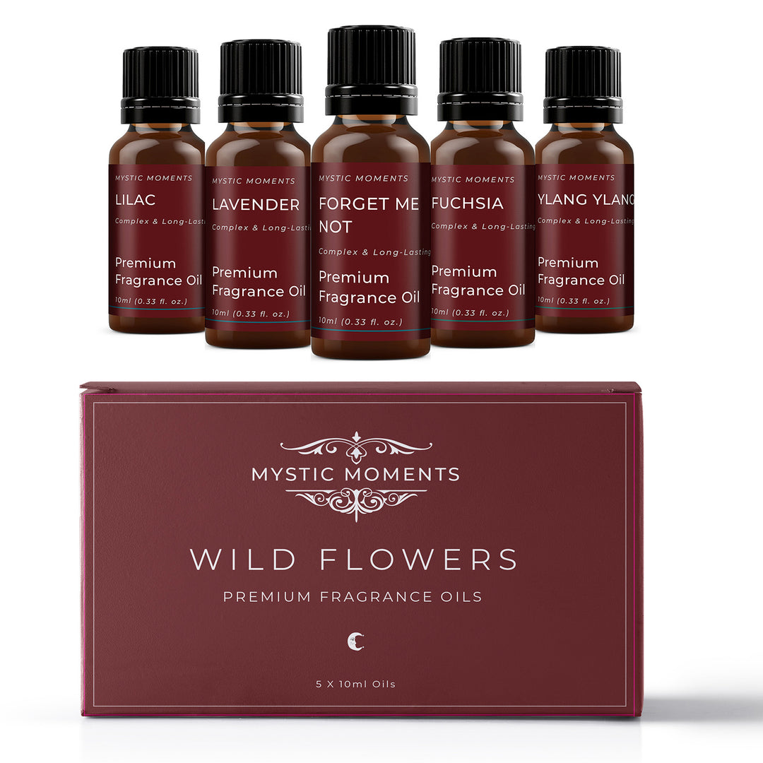 Fleurs sauvages | Pack de démarrage cadeau d’huile parfumée