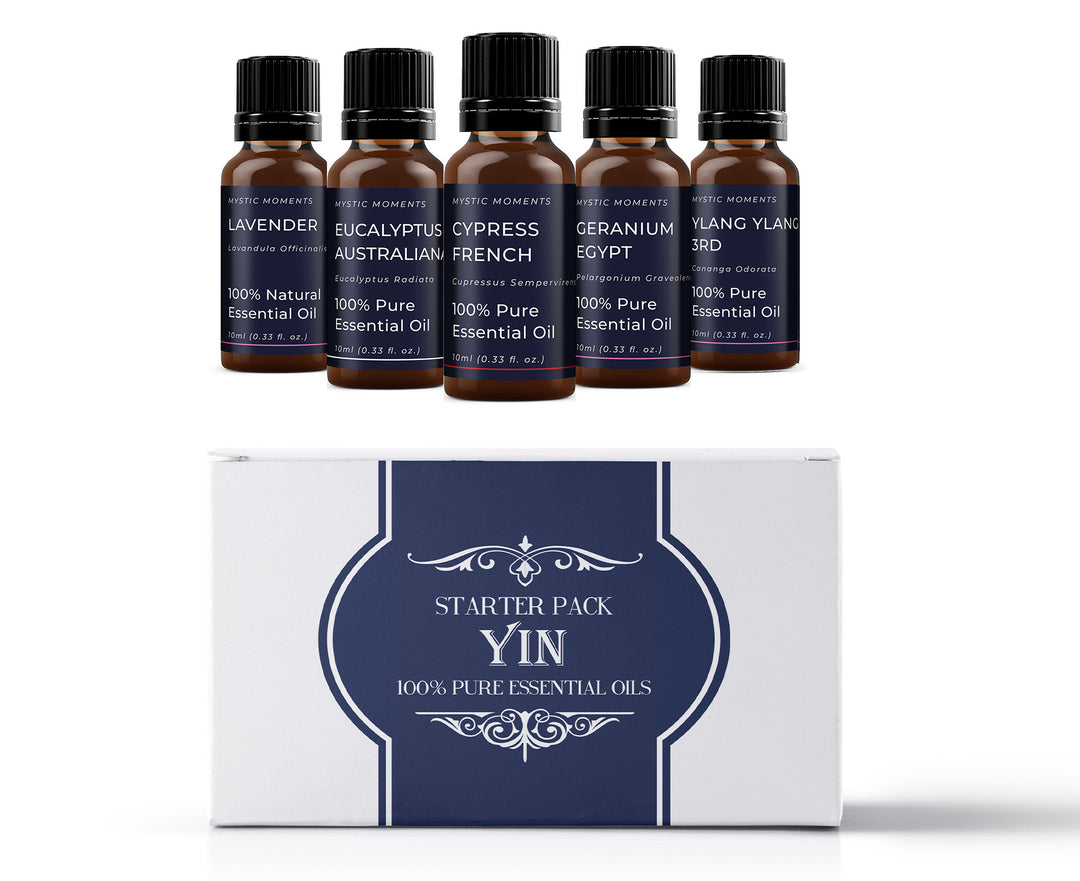 Yin | Pack de démarrage cadeau d’huiles essentielles