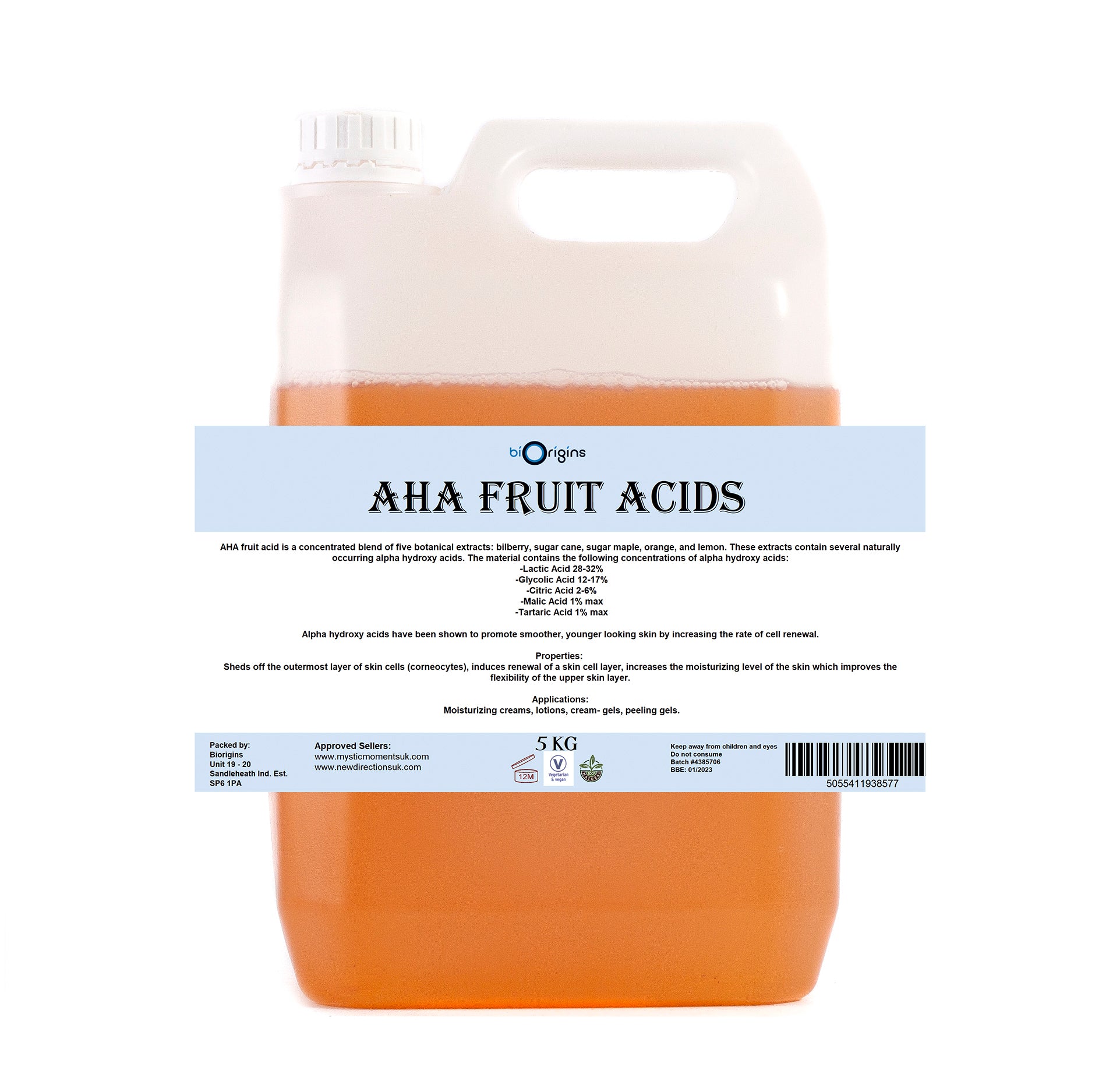 Acides de fruits AHA