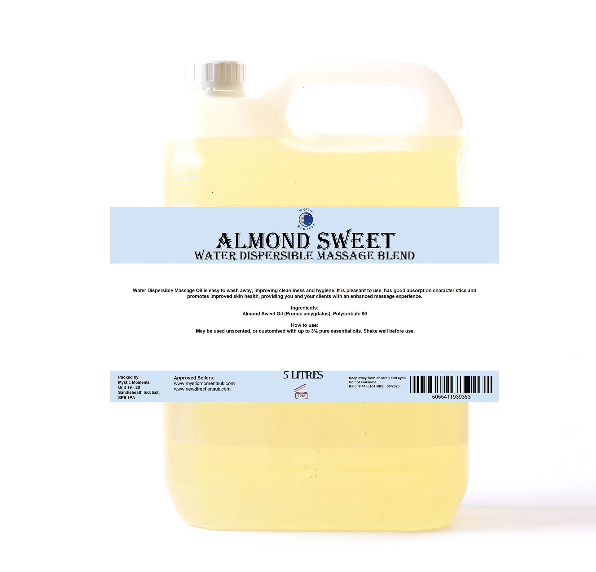 Almond Sweet - Water Dispersible Massage Oil