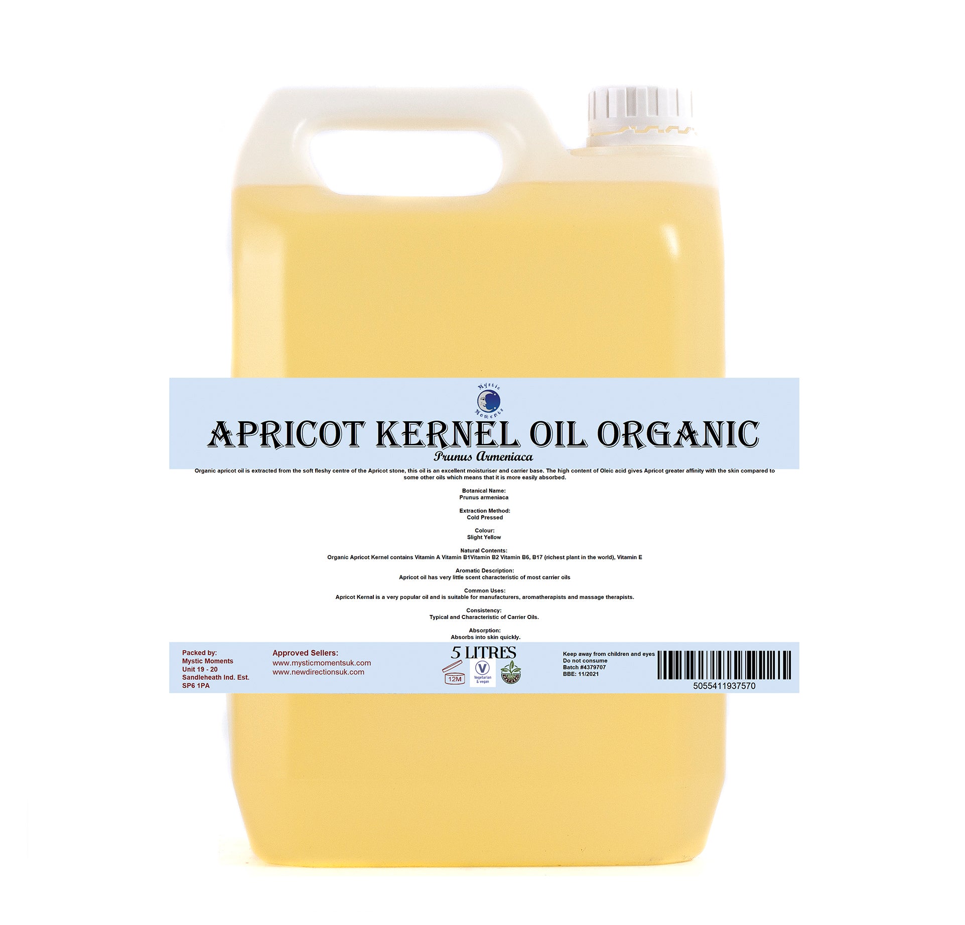 Apricot Kernel Organic Carrier Oil