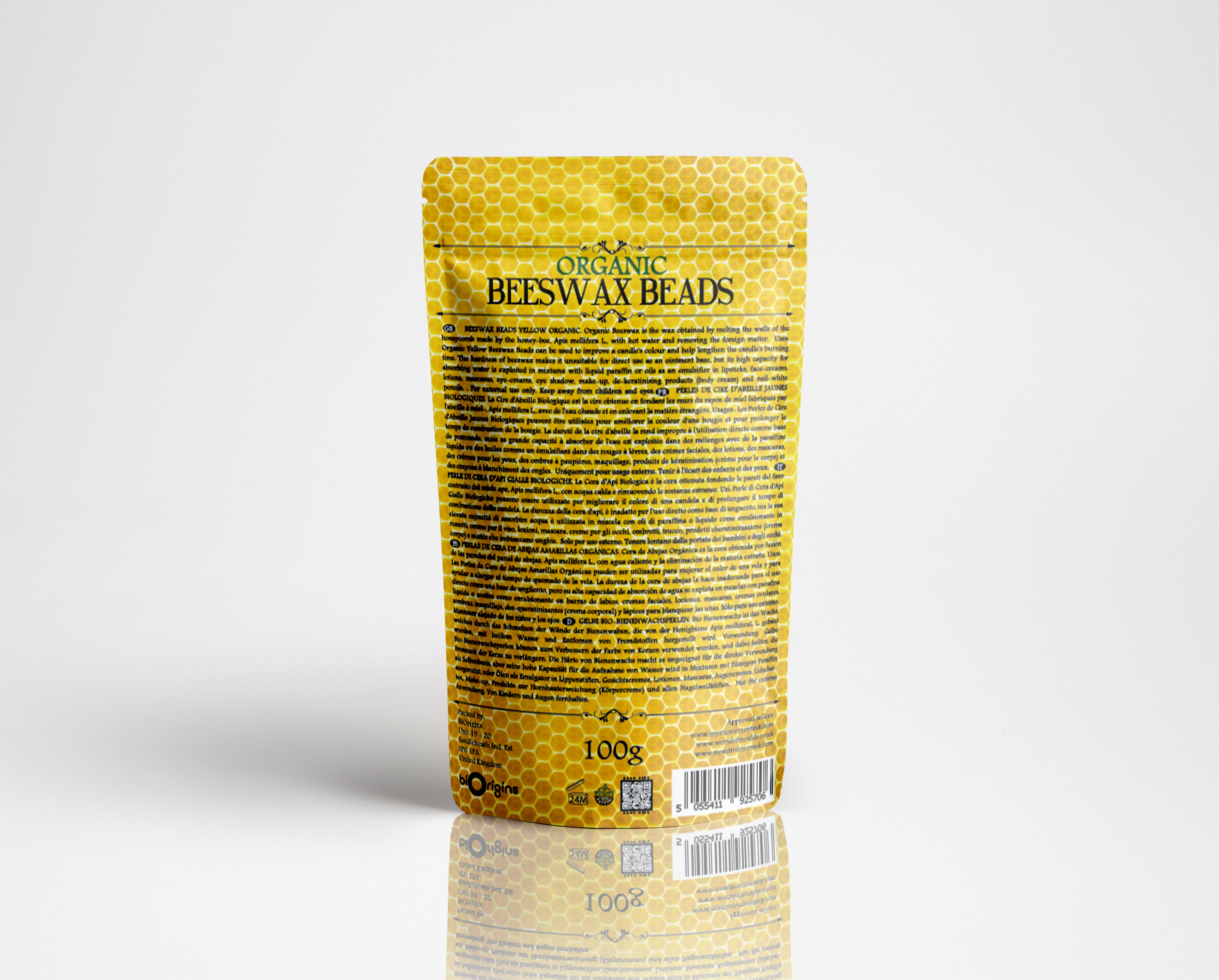 Beeswax Organic Refined 100% Pure