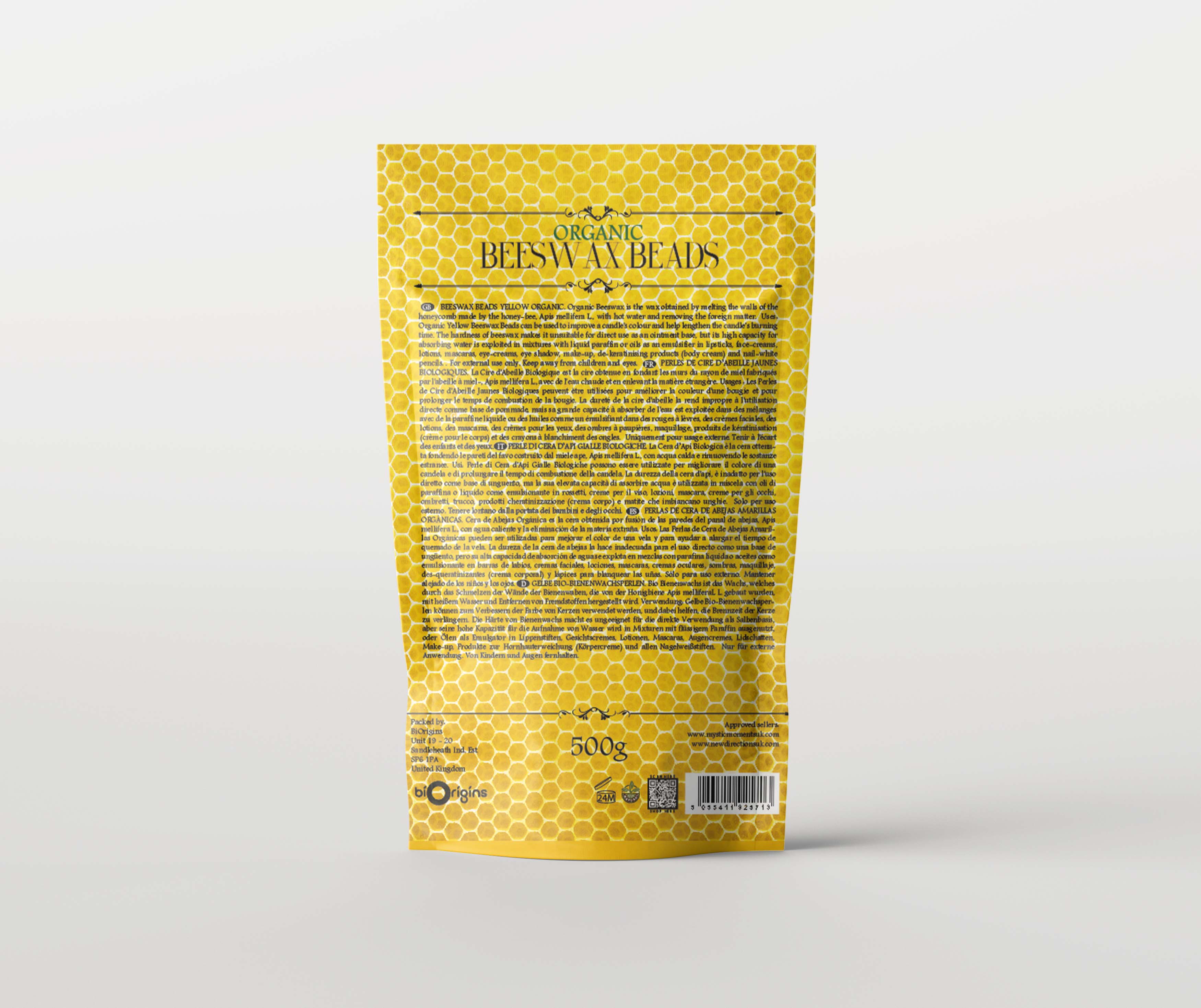 Beeswax Organic Refined 100% Pure