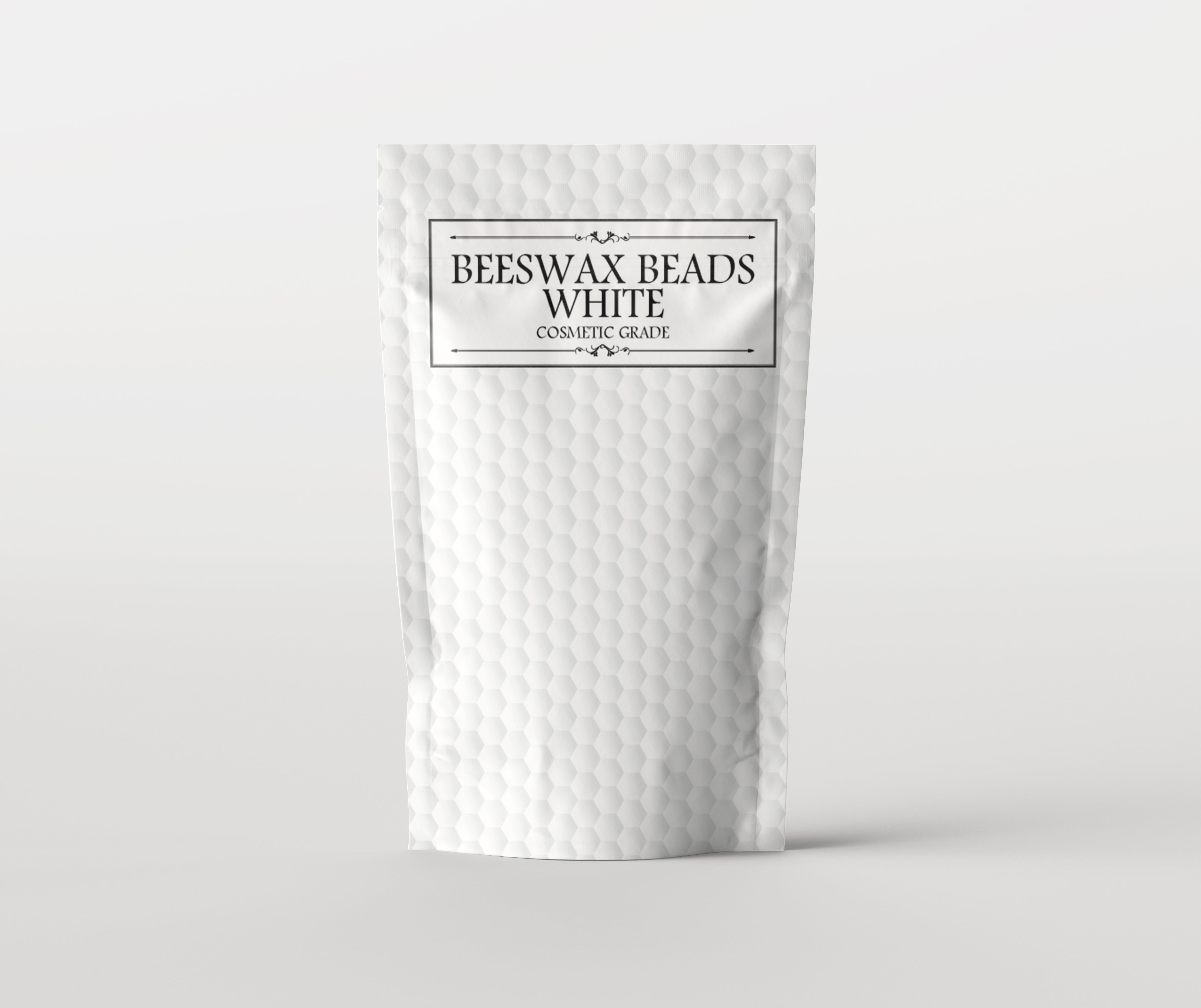 Beeswax Beads White Cosmetic Grade - Cosmetic Waxes