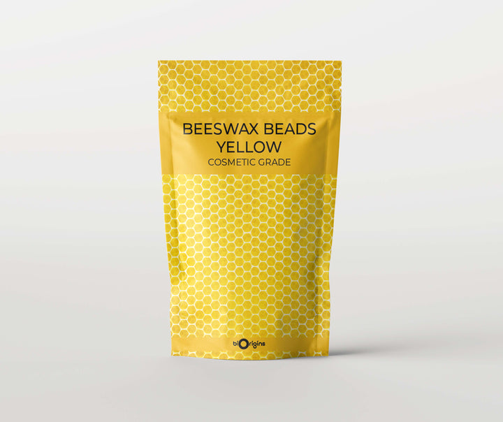 Beeswax Beads Yellow Cosmetic Grade - Cosmetic Waxes