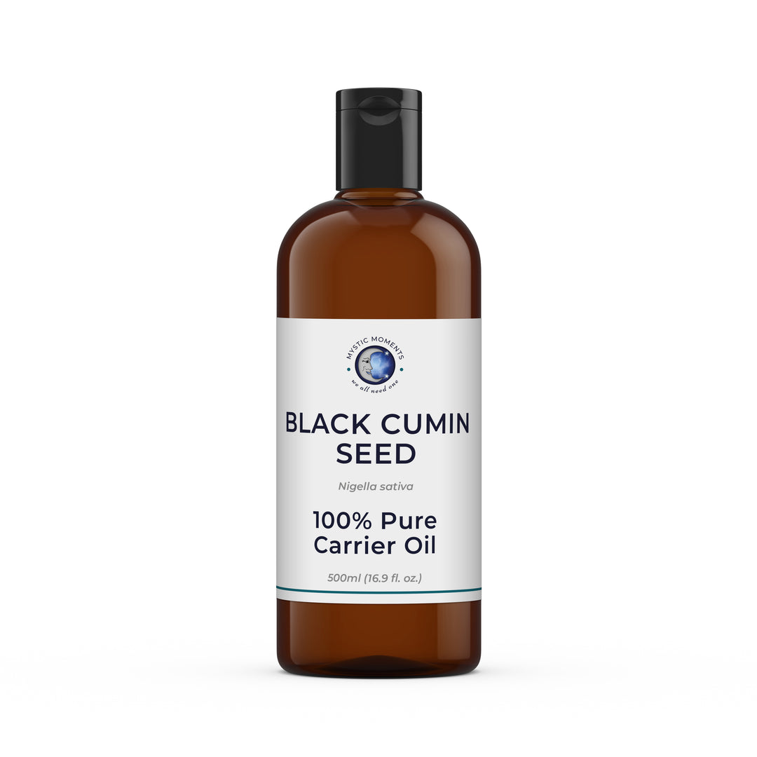 Aceite portador de semillas de comino negro