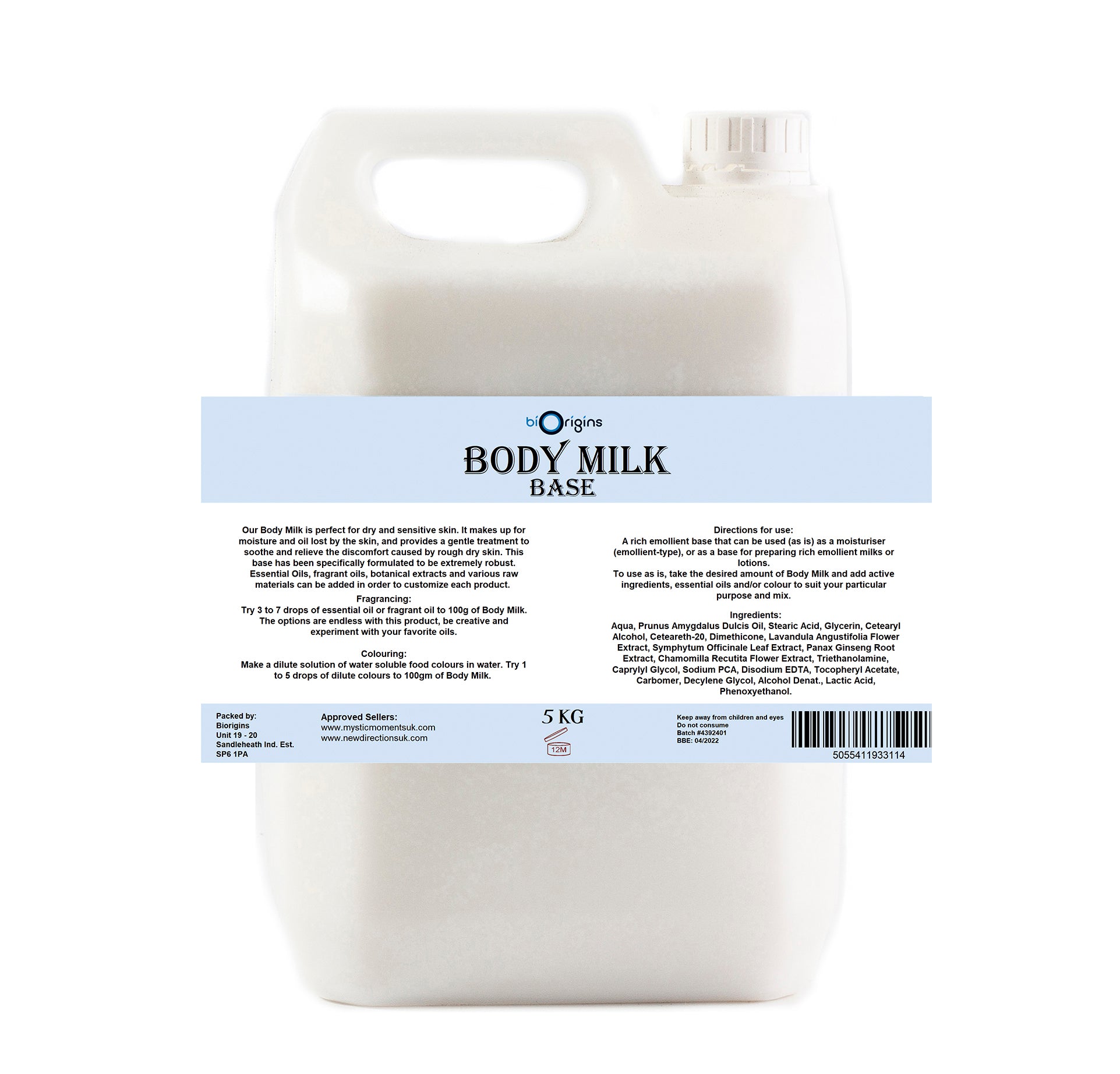 Body Milk Base - Unscented
