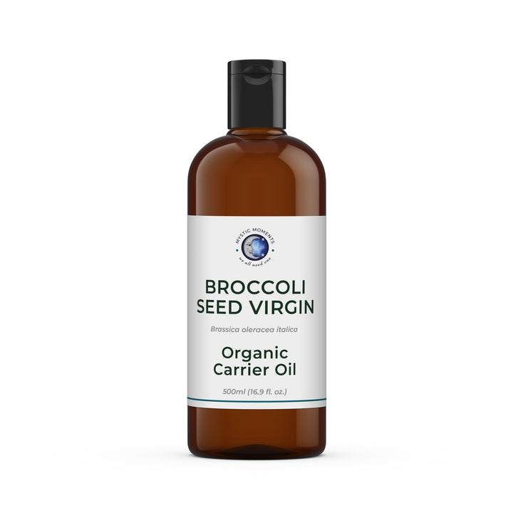 Huile de support biologique vierge de graines de brocoli