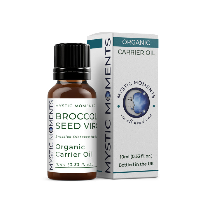 Huile de support biologique vierge de graines de brocoli