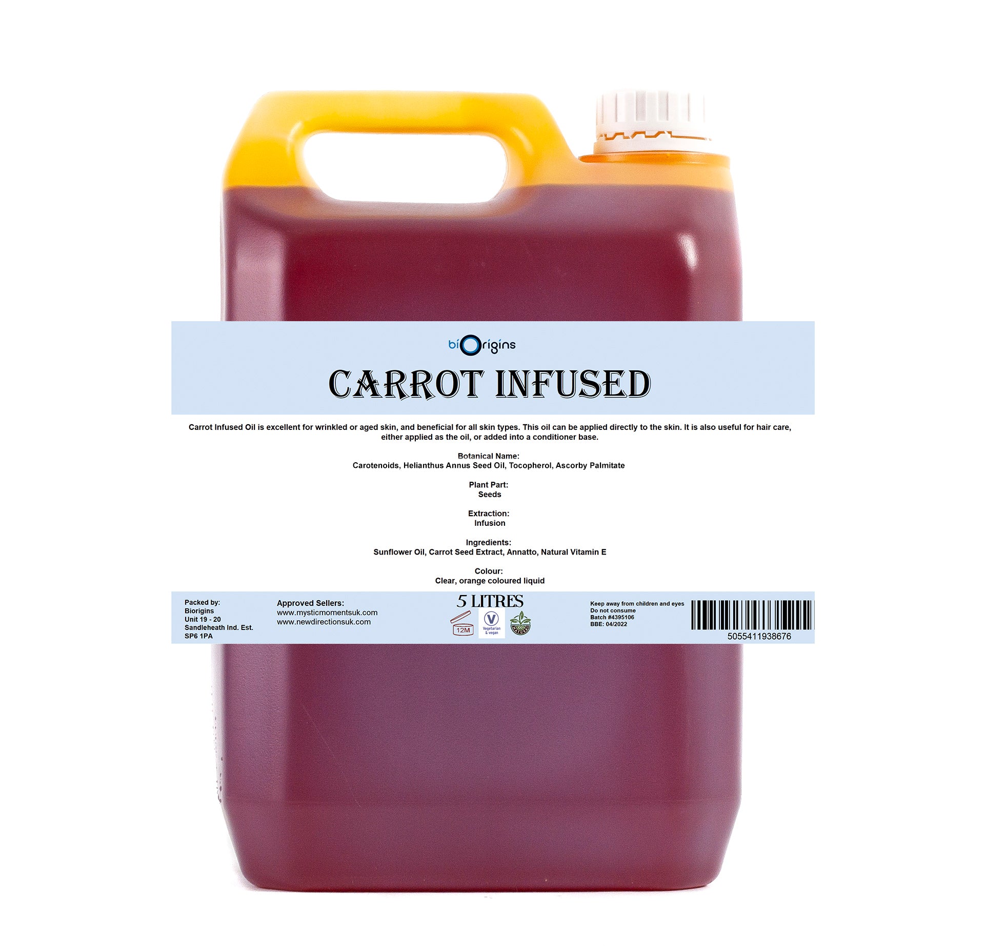 Carrot Infused - Herbal Extracts