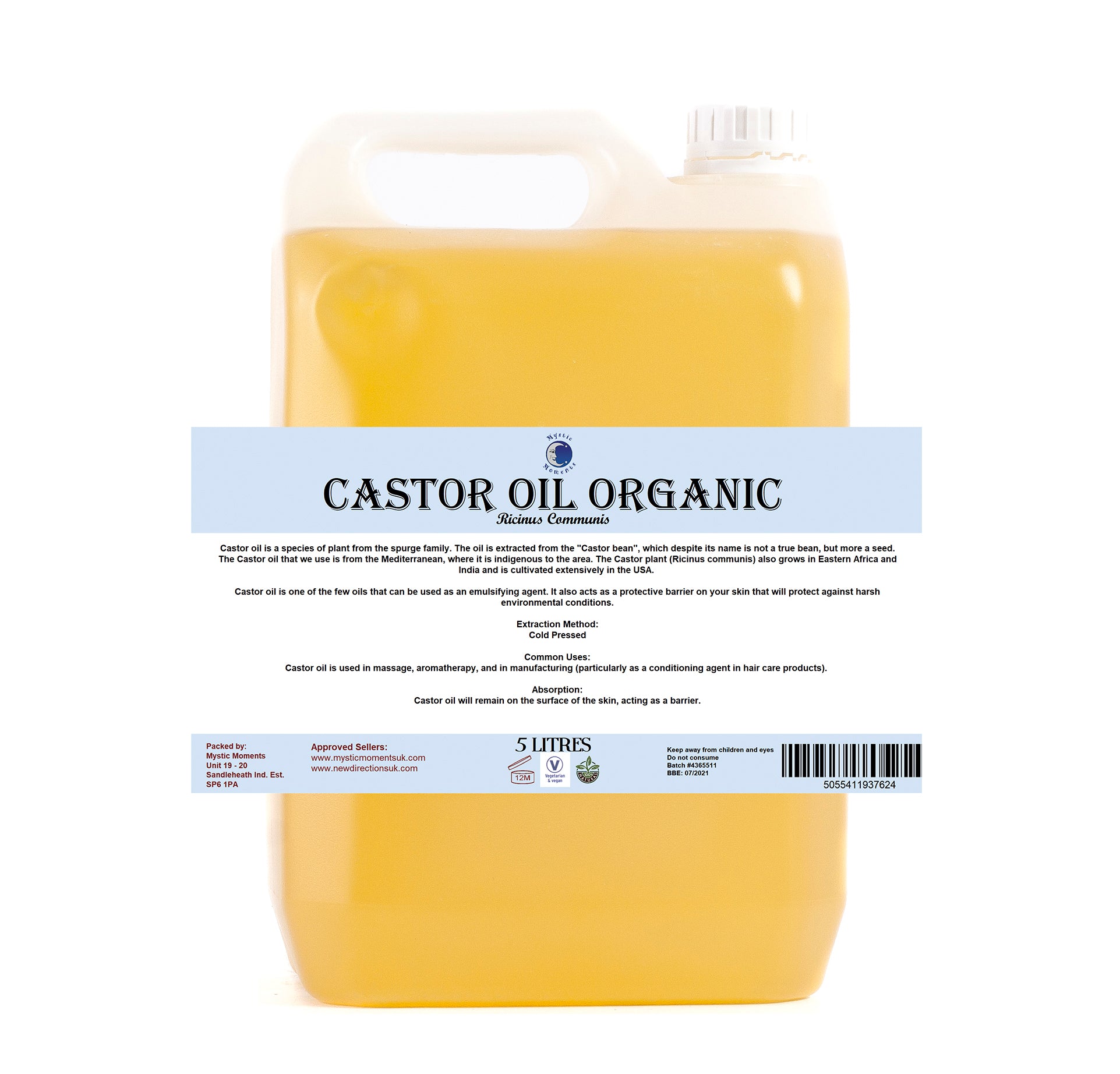 Castor Organic Carrier Oil