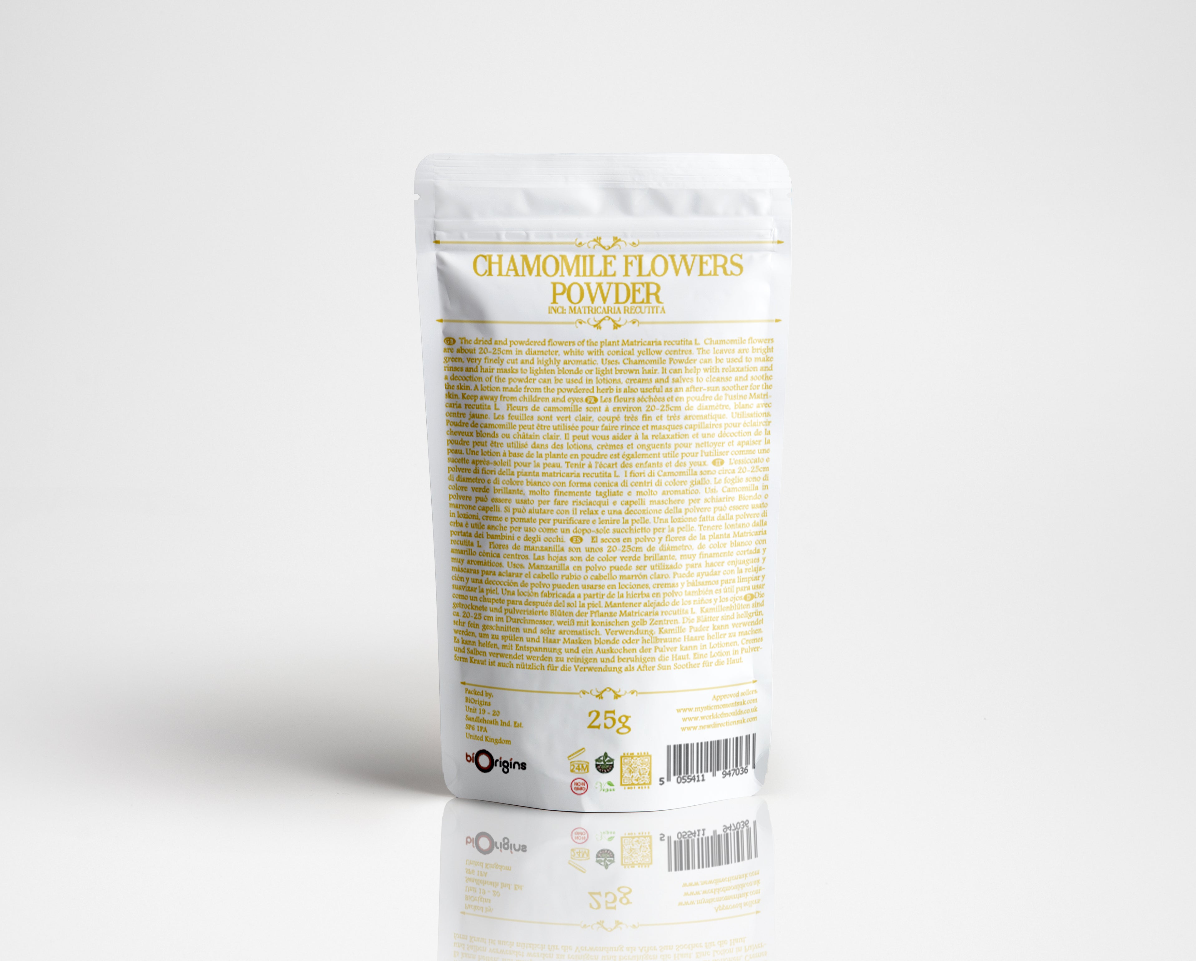 Chamomile Flowers Powder - Herbal Extracts