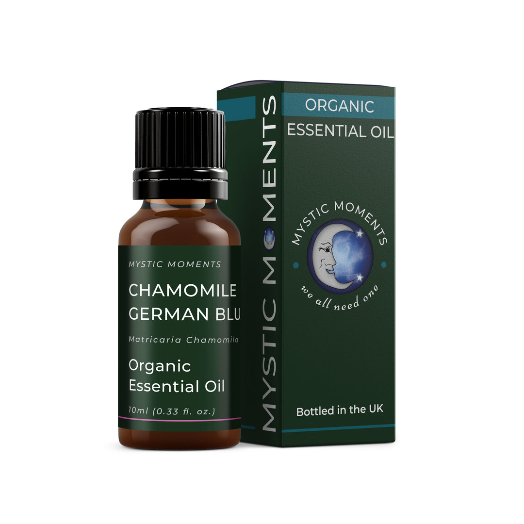 Aceite esencial de manzanilla azul alemán (orgánico)